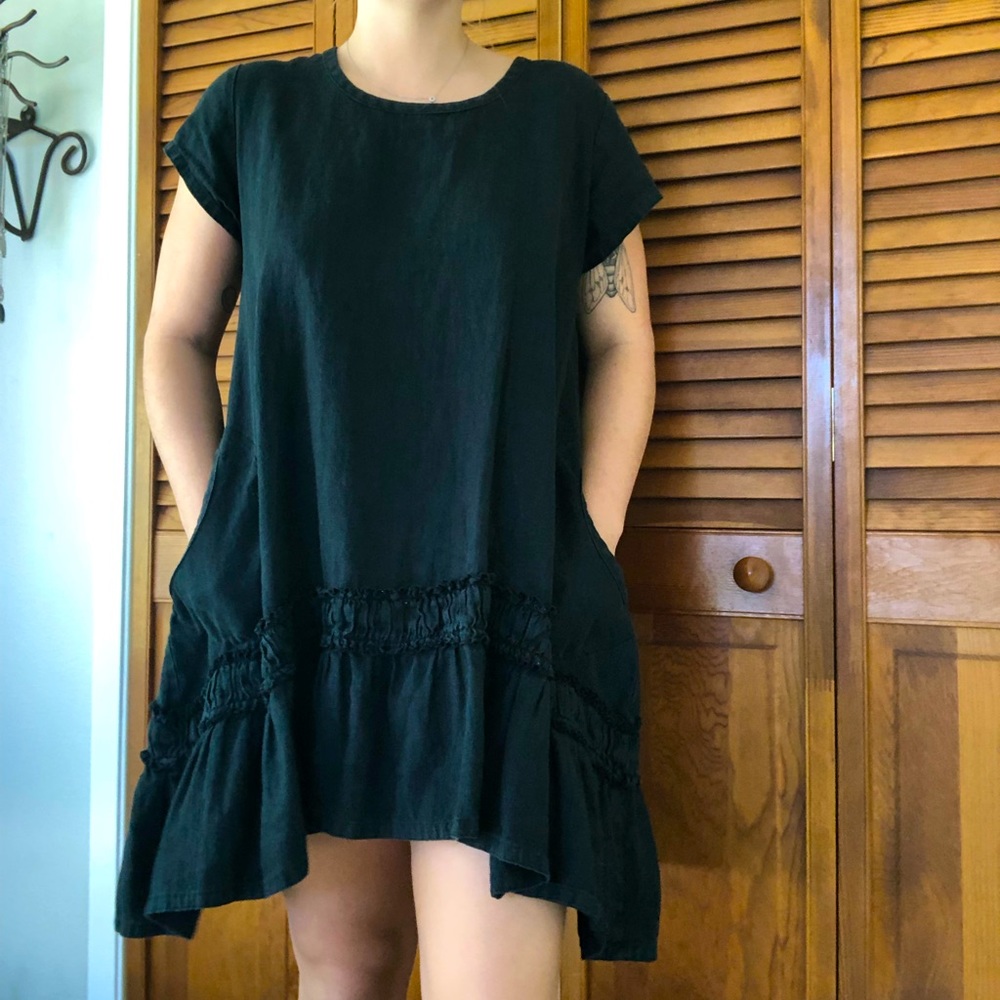 Flowy Linen Sundress